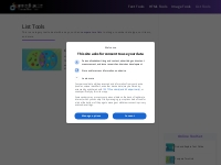 List Tools Category - Free Online Tools - Imediacto