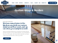 Custom Inlays   Borders - Imperial Wood Floors