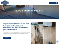 Large or Small Repairs - Imperial Wood Floors