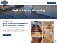 Shallow Sanding   Finishing - Imperial Wood Floors