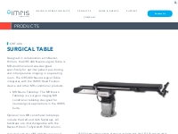 Surgical Tables   IMRIS