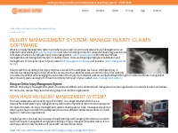 Injury Managenent System: Manage Injury claims Software