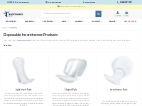 Disposable Incontinence Products | Incontinence Shop