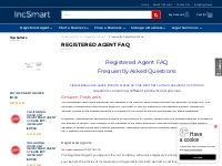 Registered Agent Frequently Asked Questions | IncSmart.biz