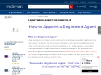 Appointing a Registered Agent | IncSmart