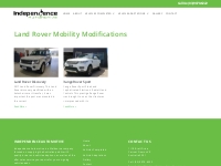 Land Rover Mobility Modifications Melbourne - Independence Automotive