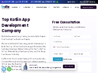 Top Kotlin App Development Company India | Hire App Developers