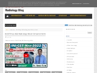  INICET May 2022 Radiology Recall Dr Sumer Sethi - Sumer's Radiology B