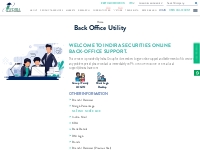   	Back Office Utility - Indira Securities