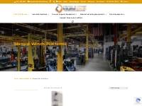 Manual Winch Platforms - Industrial Man Lifts