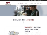 Special Function Machines | Industrial Sewing Machines