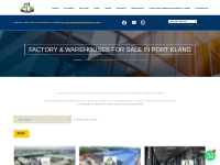 Factory   Warehouses for Sale in Port Klang - industrialspace2u