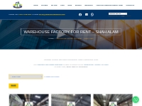 Warehouse for Rent in Shah Alam | Industrial Factory in Selangor