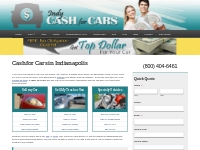 Sell Your Car in Indianapolis IN | Indy Cash For Cars