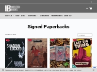 Signed Paperbacks Archives - Infected Books