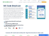 SIC Code Email List - Buy Business Email Lists By SIC Code