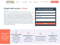 Google Ads course Jaipur - Infonic Training