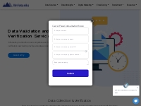Data Collection Verification Services | IInfotanks