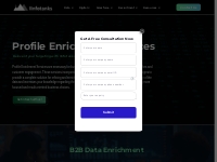 Profile Enrichment Services Company | Data Enrichment Services