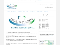Ingrid Cubbon Dental   NHS   Private Surgery in Paignton