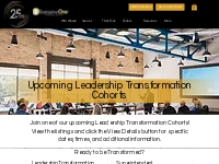 Upcoming Leadership Transformation Cohorts | Leadership Workshops