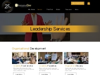 Leadership Services | Individual   Organizational Development