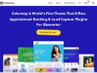 Colorway - Fastest Free Elementor WordPress Theme (40+ Templates)