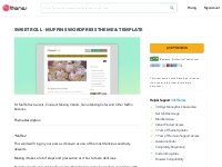 Sweet Roll - Muffins WordPress Theme   Template | InkThemes