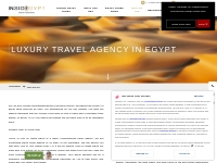Inside Egypt: The Best Travel Agency in Egypt (Since 2007)
