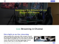 Live Streaming in Chennai | web casting in Chennai | Live TV