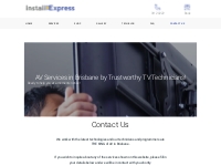 AV Services in Brisbane - Audio Visual - Contact Install Express