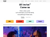 Instant Film Cameras With Instant Photos   Pictures | instax