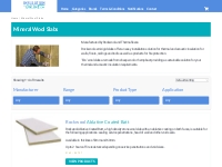 Mineral Wool Slabs - Insulation Online