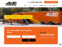 About Allied International | International Moving Company