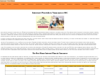 Internet Providers Vancouver
