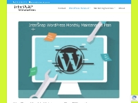 WordPress Monthly Maintenance Plan | InterSnap Reno/Carson WordPRess E