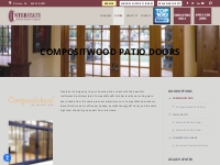 COMPOSITWOOD PATIO DOORS - Welcome to Interstate Window   Door Company