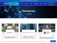 Testimonials - Intertec Data Solutions