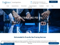 No Trace No Fee | No Find No Fee | Accurate Tracing Services