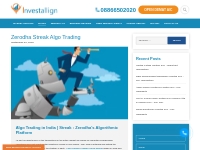 Algo Trading in India Stock Market | Streak Algo Trading Platform Zero