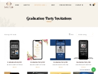 Online Graduation Party Invitations ? High School   College - Invites 