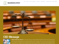 CEO Message   Iqbal International Law Services