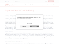 Cookie Policy | Ingersoll Rand Company