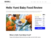 Hello Yumi Baby Food Review - Is It a Scam or Legit? - iReviews