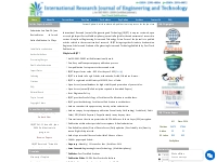 IRJET- International Research Journal of Engineering and Technology