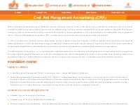 CMA Course - Best Cost Management Accounting Institute in Hyderabad | 