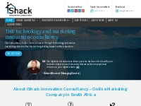 Online Marketing Company South Africa: iShack Innovation Consultancy