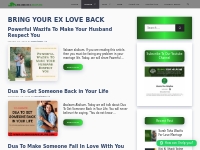 BRING YOUR EX LOVE BACK Archives - Islamic Dua Helpline