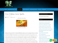 Free Online Love Spells That Really Work Fast  | Islamic Witchcraft