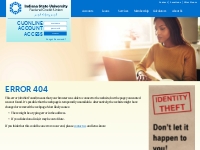   	Error 404 - Indiana State University Credit Union